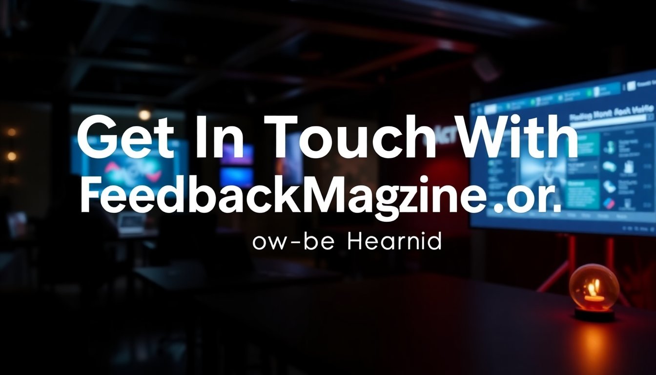 get in touch feedbackmagazine.org